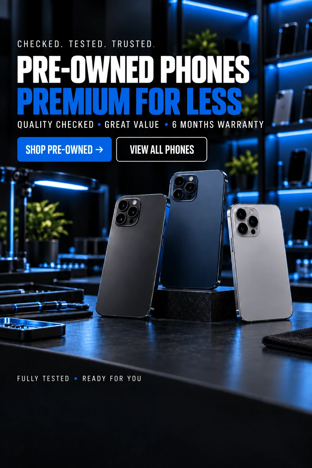 APX pre-owned phone promotion