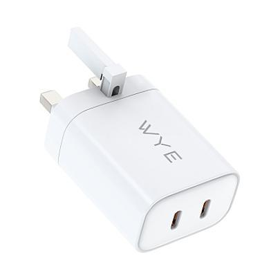 WYE 45W Dual Ports Power Adaptor PA17