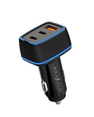 WYEFLUX 60W Multi Ports In-Car Charger